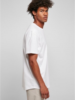 Мъжка тениска в бял цвят Urban Classics Oversize