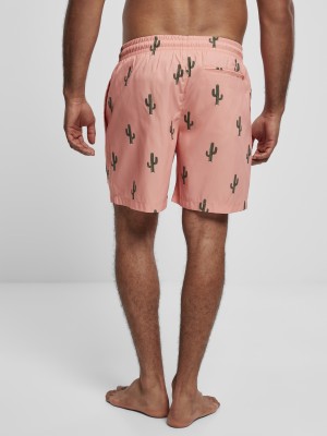 Мъжки плувни шорти Urban Classics Pattern cactus aop