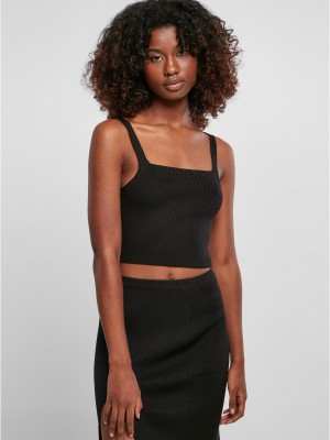 Дамски топ в черен цвят Urban Classics