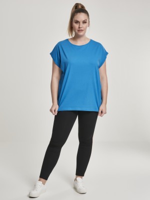 Дамска синя тениска Urban Classics hawaiianblue