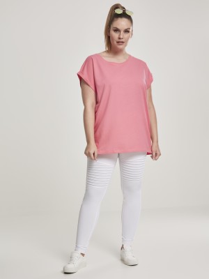 Дамска розова тениска Urban Classics pinkgrapefruit
