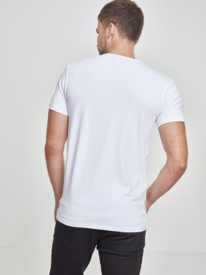 Мъжка тениска Urban Classics white 