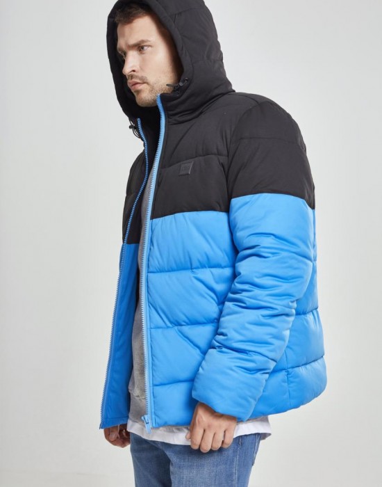 Мъжко зимно яке Urban Classics 2 Tone brightblueblk, Urban Classics, Зимни якета - Complex.bg