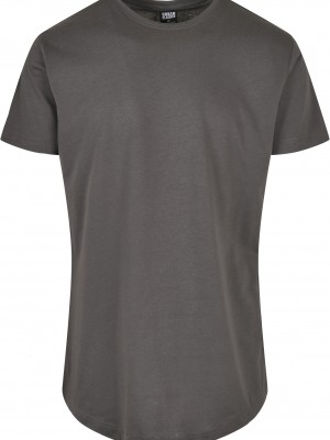 Мъжка дълга тъмносива тениска Urban Classics Shaped Long darkshadow Мъжка дълга тъмносива тениска Urban Classics Shaped Long darkshadow