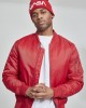 Мъжко червено яке тип бомбър Urban Classics fire red, Urban Classics, Бомбъри - Complex.bg