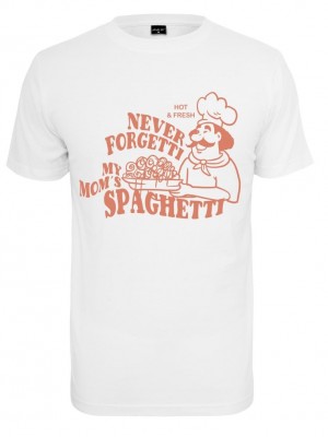 Мъжка тениска в бял цвят Mister Tee Spaghetti Мъжка тениска в бял цвят Mister Tee Spaghetti
