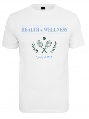 Мъжка тениска в бял цвят Mister Tee Health & Wellness Мъжка тениска в бял цвят Mister Tee Health & Wellness