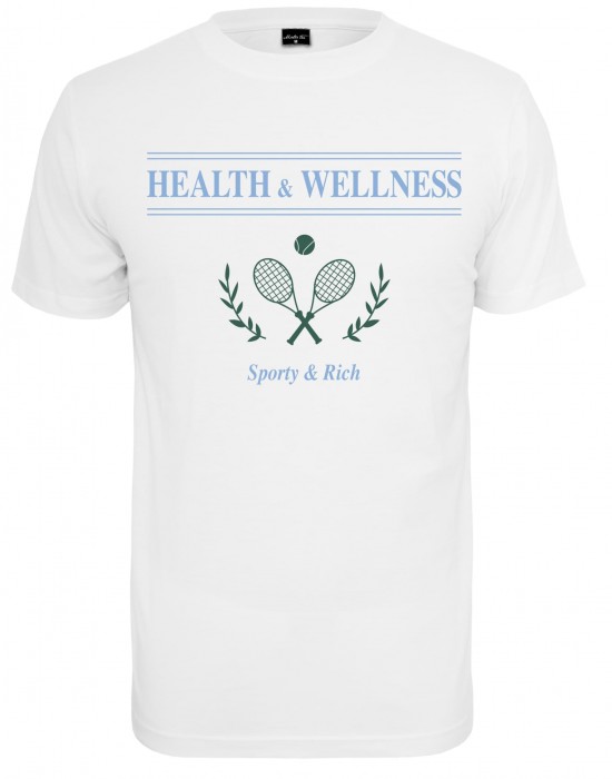 Мъжка тениска в бял цвят Mister Tee Health & Wellness, Mister Tee, Тениски - Complex.bg