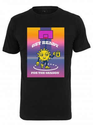 Мъжка тениска в черен цвят Mister Tee Ready For The Season. Мъжка тениска в черен цвят Mister Tee Ready For The Season.