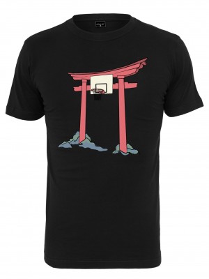 Мъжка тениска в черен цвят Mister Tee Hooped Arch Мъжка тениска в черен цвят Mister Tee Hooped Arch