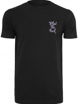 Мъжка тениска в черен цвят Mister Tee What The Fuck Мъжка тениска в черен цвят Mister Tee What The Fuck
