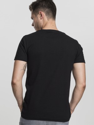 Мъжка тениска Urban Classics blk/blk с джоб