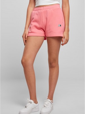 Дамски къси панталони в розов цвят Starter Essential