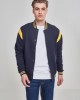 Мъжко колежанско яке Urban Classics Inset navychrome-yellow, Urban Classics, Колежански - Complex.bg