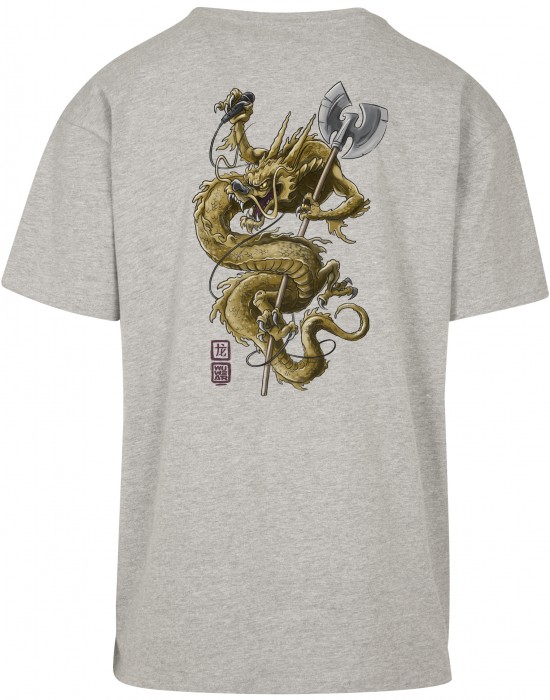 Мъжка тениска в сив цвят Wu Wear Dragon, Urban Classics, Тениски - Complex.bg