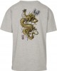 Мъжка тениска в сив цвят Wu Wear Dragon, Urban Classics, Тениски - Complex.bg