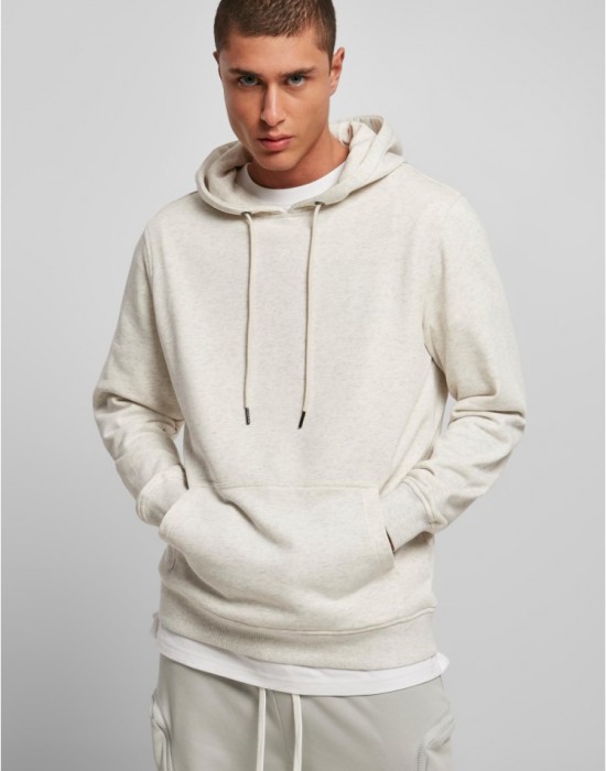 Мъжки светлосив суичър Urban Classics Basic Terry lightgrey, Urban Classics, Суичъри - Complex.bg