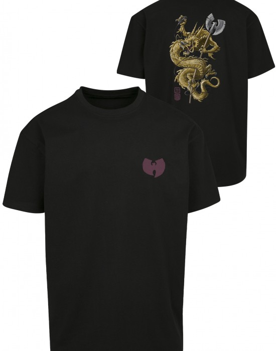 Мъжка тениска в черен цвят Wu Wear Dragon, Wu Wear, Мъже - Complex.bg