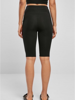 Дамски спортен къс клин в черен цвят Urban Classics