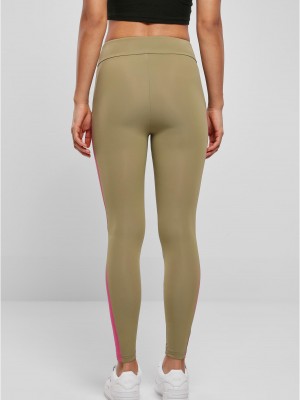 Дамски клин в цвят каки Urban Classics  Block leggings.