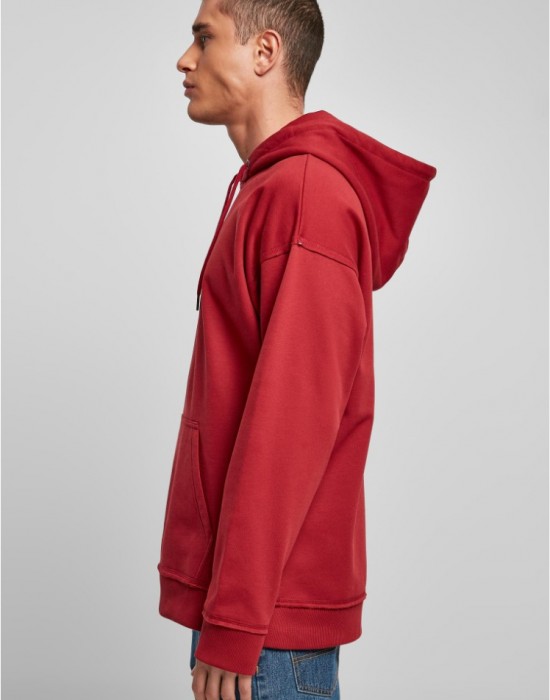 Мъжки керемидено червен суиъчър Urban Classics Oversized brickred, Urban Classics, Суичъри - Complex.bg