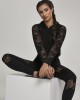 Дамски суичър в черно Urban Classics Ladies Short Laces Hoody, Urban Classics, Суичъри - Complex.bg