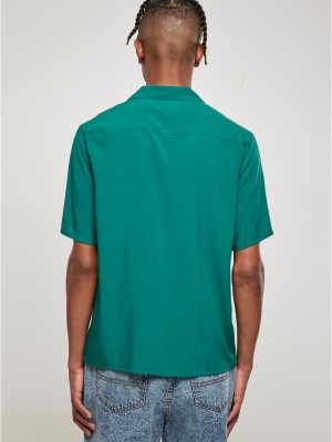 Мъжка зелена риза Urban Classics Camp