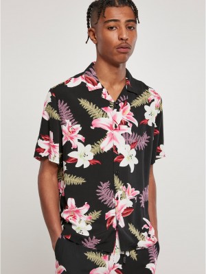 Мъжка риза в флорален десен Urban Classics AOP Resort