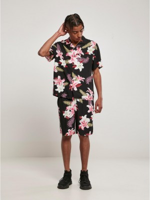 Мъжка риза в флорален десен Urban Classics AOP Resort