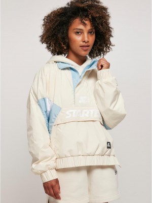 Дамско ветровка в бял цвят Starter Дамско ветровка в бял цвят Starter
