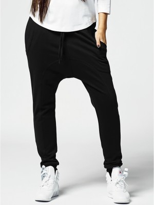 Дамско долнище в черен цвят Urban Classics Sarouel