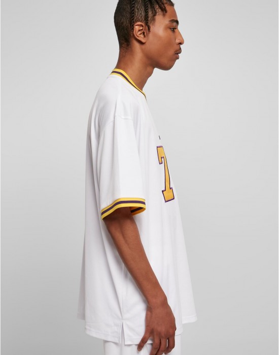 Мъжка тениска в бял цвят Starter 71 Sports Jersey, STARTER, Тениски - Complex.bg