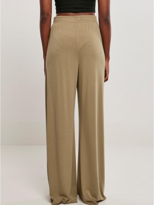 Дамски панталон в цвят каки Urban Classics