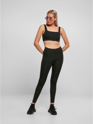 Дамски клин в черен цвят Ladies High Waist Leggings