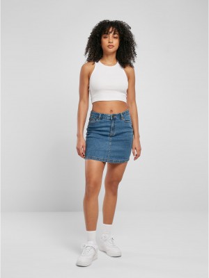 Дънкова пола в син цвят Ladies Denim Mini Skirt 