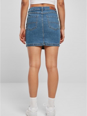 Дънкова пола в син цвят Ladies Denim Mini Skirt 