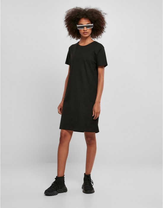 Дамска рокля в черен цвят Boxy Tee Dress, Urban Classics, Рокли - Complex.bg