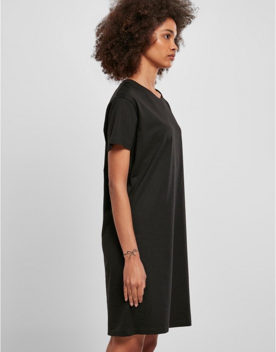 Дамска рокля в черен цвят Boxy Tee Dress, Urban Classics, Рокли - Complex.bg