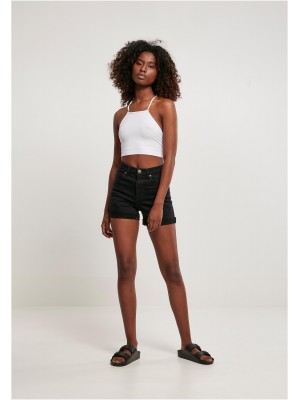 Дамски дънкови панталони в черен цвят Ladies Denim Shorts