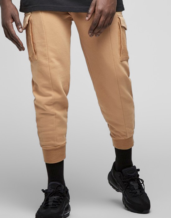 Мъжко долнище в оранжево C&S CSBL Two Face Cropped Cargo Sweatpants, Cayler & Sons, Долнища - Complex.bg