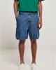 Мъжки дънкови гащи в син цвят Denim Cargo Shorts, Urban Classics, Къси панталони - Complex.bg