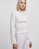 Дамска блуза с дълги ръкави в светлолилав цвят Ladies Rib Turtelneck, Urban Classics, Блузи - Complex.bg