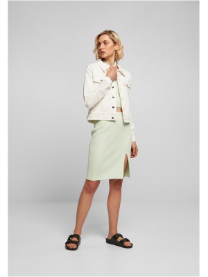 Дамско дънково яке в цвят екрю Ladies Denim Jacket