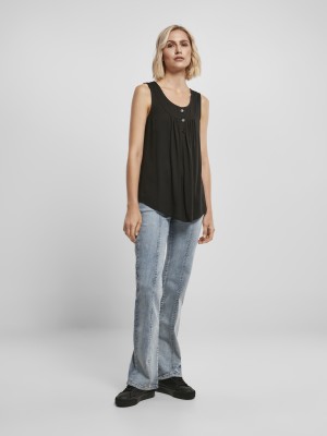 Дамски потник в черен цвят Ladies Viscose Top