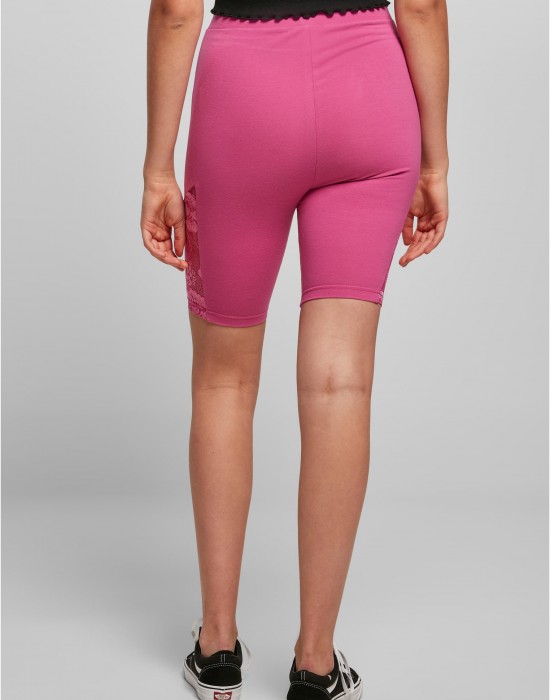 Дамски къс клин в розов цвят Ladies High Waist Shorts, Urban Classics, Клинове - Complex.bg