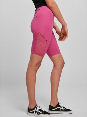 Дамски къс клин в розов цвят Ladies High Waist Shorts 