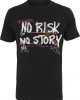 Мъжка тениска в черен цвят Mister Tee No Risk No Story Tee black, Mister Tee, Мъже - Complex.bg