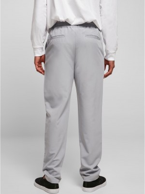 Мъжки панталони в светлосив цвят Tapered Jogger Pants