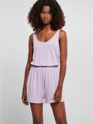 Дамски спортен гащеризон в светлолилав цвят Ladies Jumpsuit