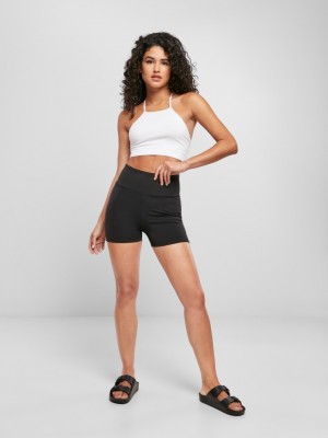 Дамски къс клин в черен цвят Ladies High Waist Short